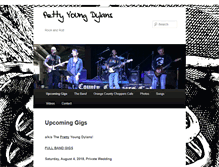 Tablet Screenshot of pettyyoungdylans.com